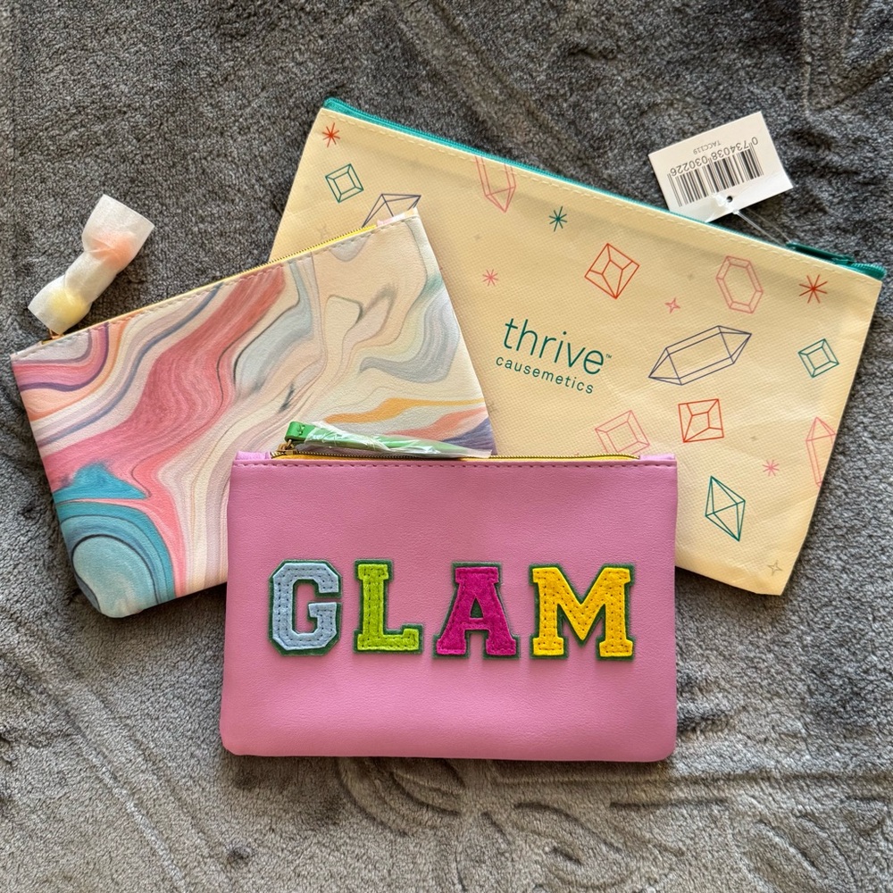 3 Makeup Travel Bags